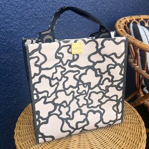 Tous Kaos Bag - Black & White Iconic Vintage Handbag